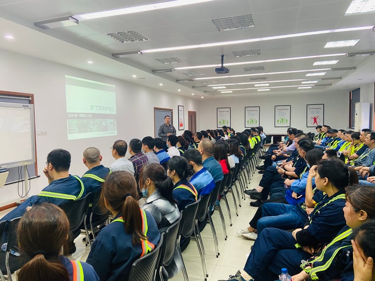 Crisis and Opportunity|Tempel (Changzhou) First Quarter Employee Meeting