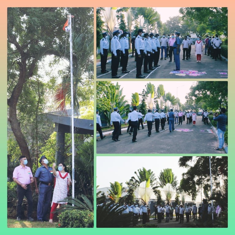 Indian Republic Day Flag Hoisting